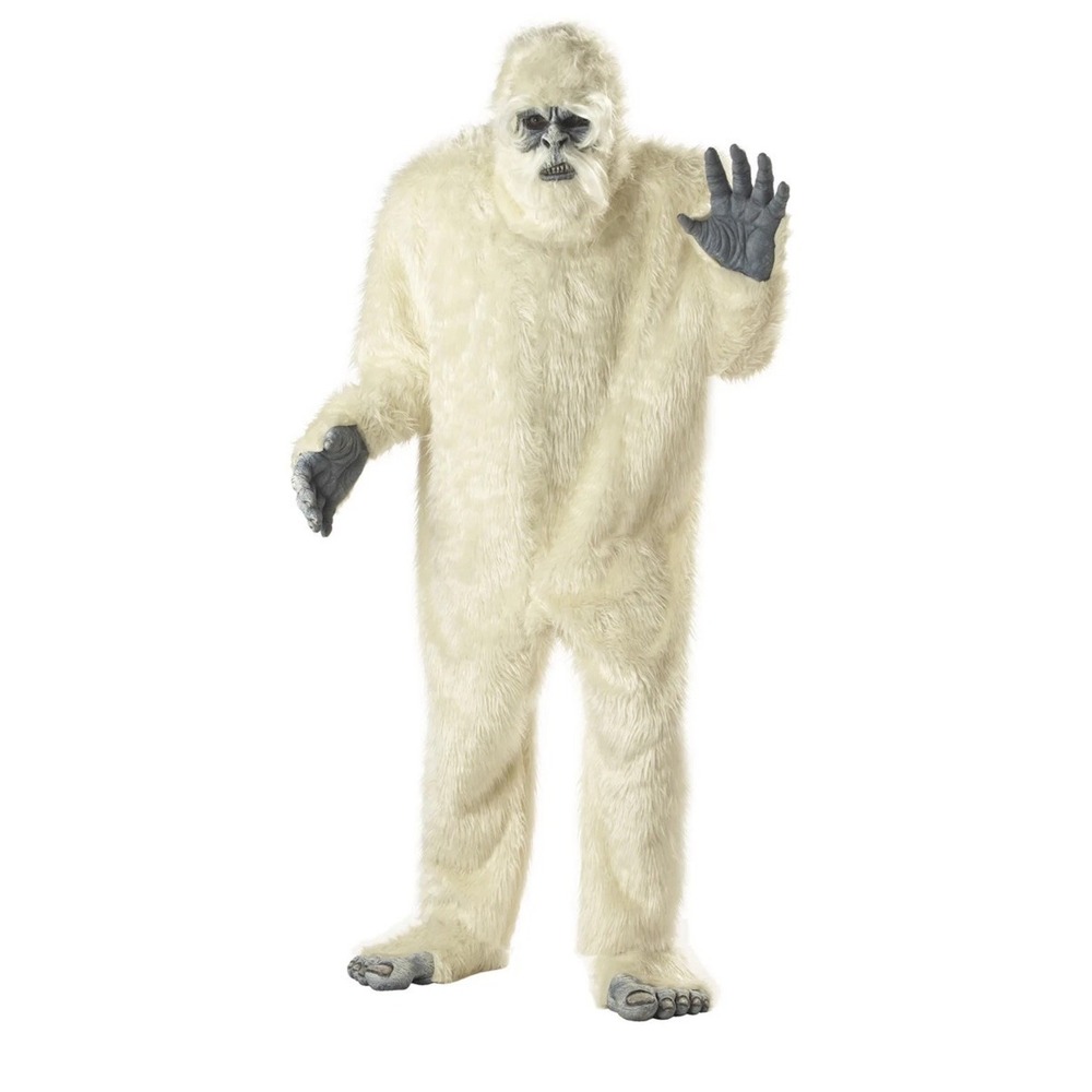 California Costumes Abominable Snowman Yeti Costume Plus Size Adult Halloween
